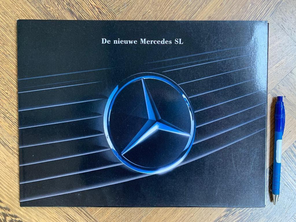 Folder map brochure Mercedes-Benz SL-klasse R129 1989 nieuw!, Boeken, Nieuw, Mercedes-Benz, Mercedes, Ophalen of Verzenden