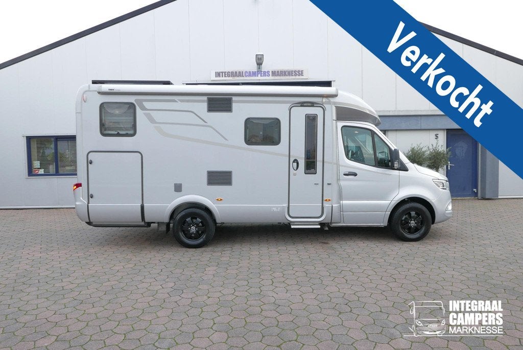 Hymer BMC-T 580 | 4430 chassis | Zilver metallic | 400 Ah Li, Caravans en Kamperen, Campers, Automaat, Tot en met 2, 6 tot 7 meter