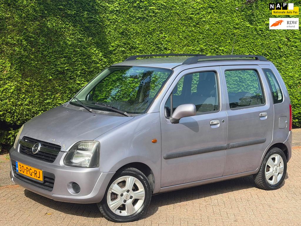 Opel Agila 1.2-16V Comfort RIJDNIEUW/AIRCO/1E EIGE/APK 8-26, Voorwielaandrijving, Origineel Nederlands, Bedrijf, Handgeschakeld
