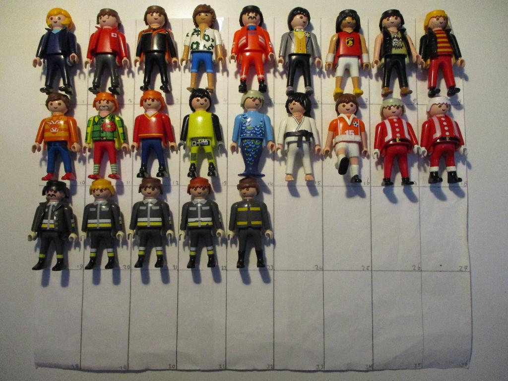 playmobil poppetjes mannen 8, Ophalen of Verzenden, Zo goed als nieuw, Los playmobil