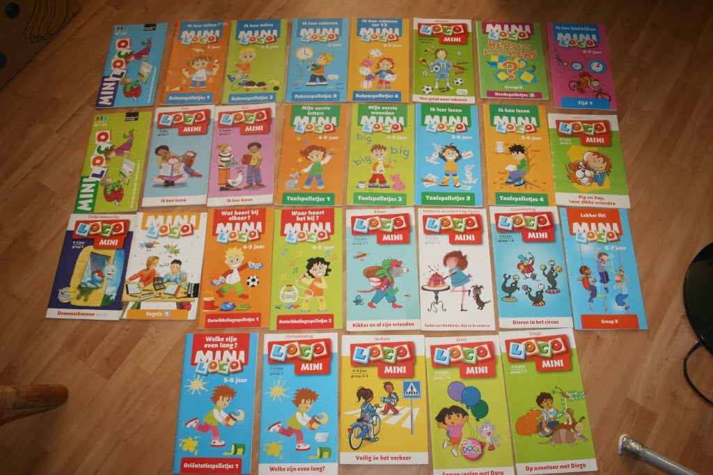 Mini Loco boekjes - 3 euro per stuk - vaste prijs, Ophalen of Verzenden, Rekenen