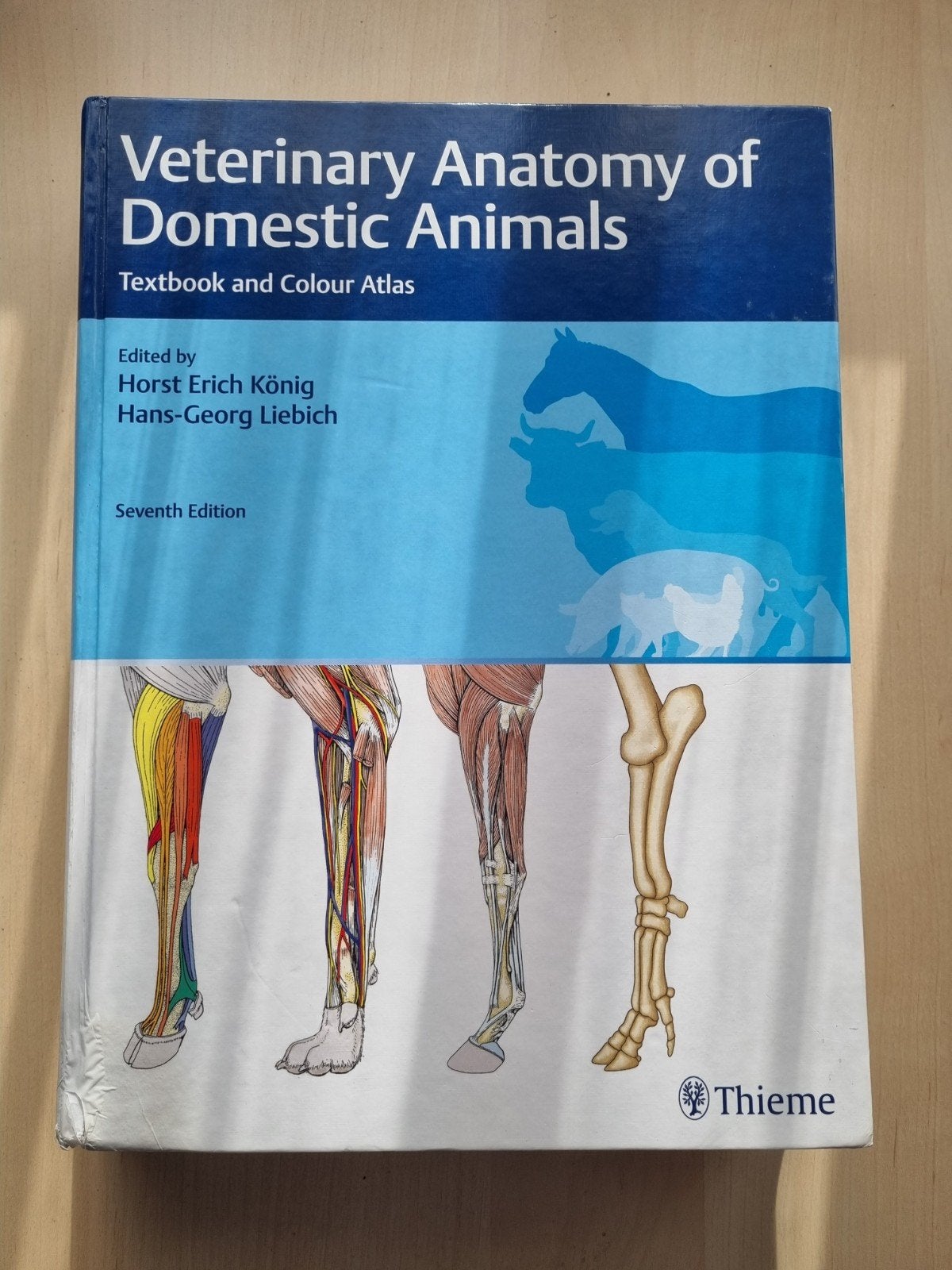 Veterinary anatomy of domestic animals, Diergeneeskunde, Boeken, Gelezen, Ophalen of Verzenden, WO, Horst Erich König & Hans-Georg Liebich