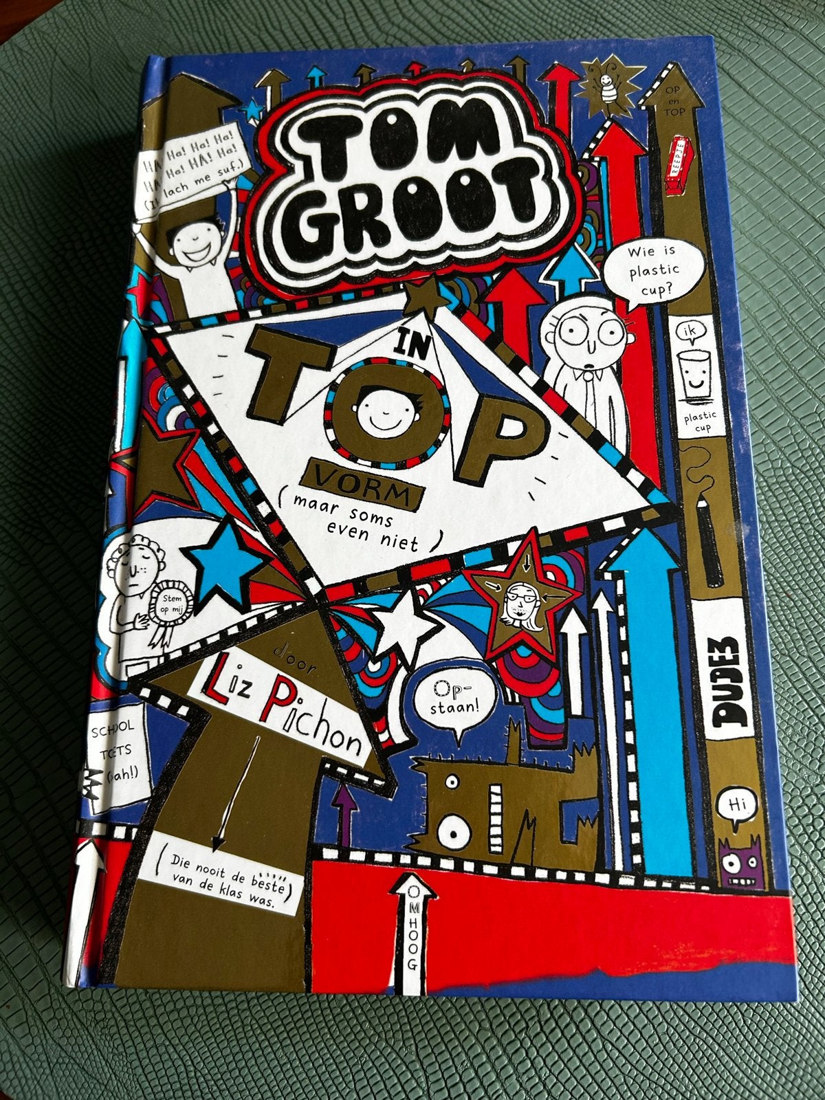 Tom Groot: In TOPvorm (maar soms even niet) - Liz Pichon, Ophalen of Verzenden, Zo goed als nieuw, Fictie
