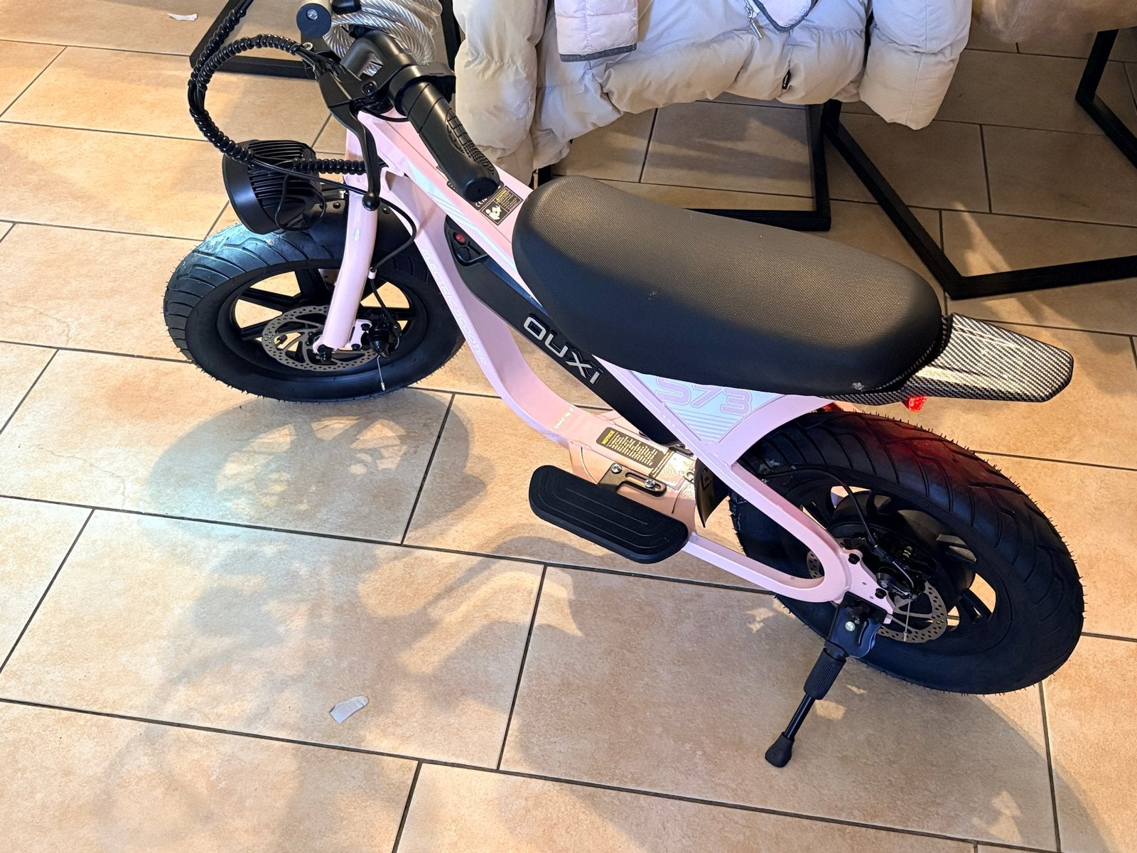 OUXI S73 Mini Loopfiets/Fatbike Elektrisch - Zo goed als nie, Ophalen of Verzenden, Zo goed als nieuw