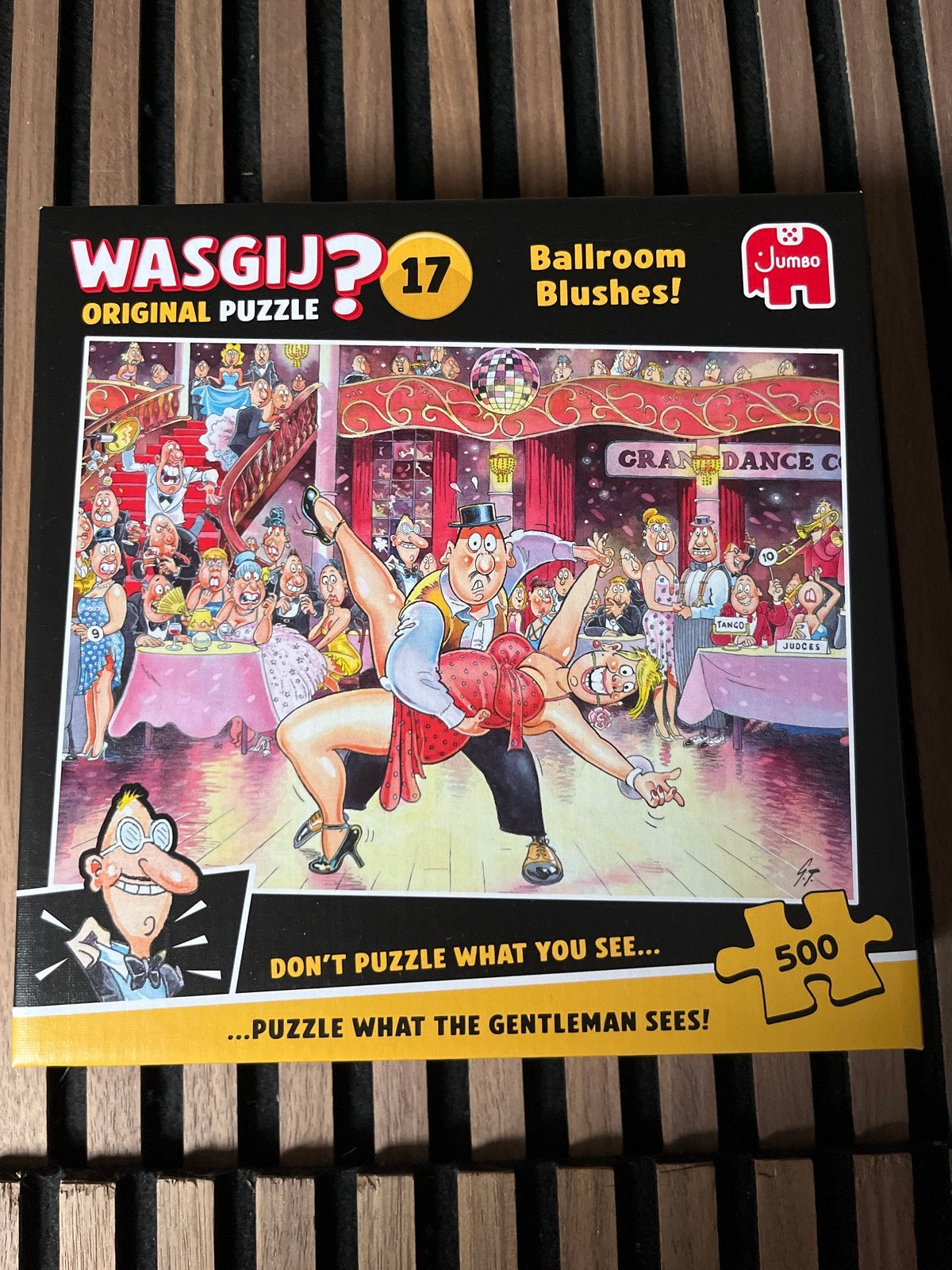 Wasgij? Original Puzzel 17 - Ballroom Blushes! 500 stukjes, Ophalen, 500 t/m 1500 stukjes, Gebruikt, Legpuzzel