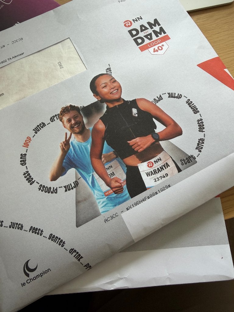 Startbewijs Dam tot Damloop, Twee personen