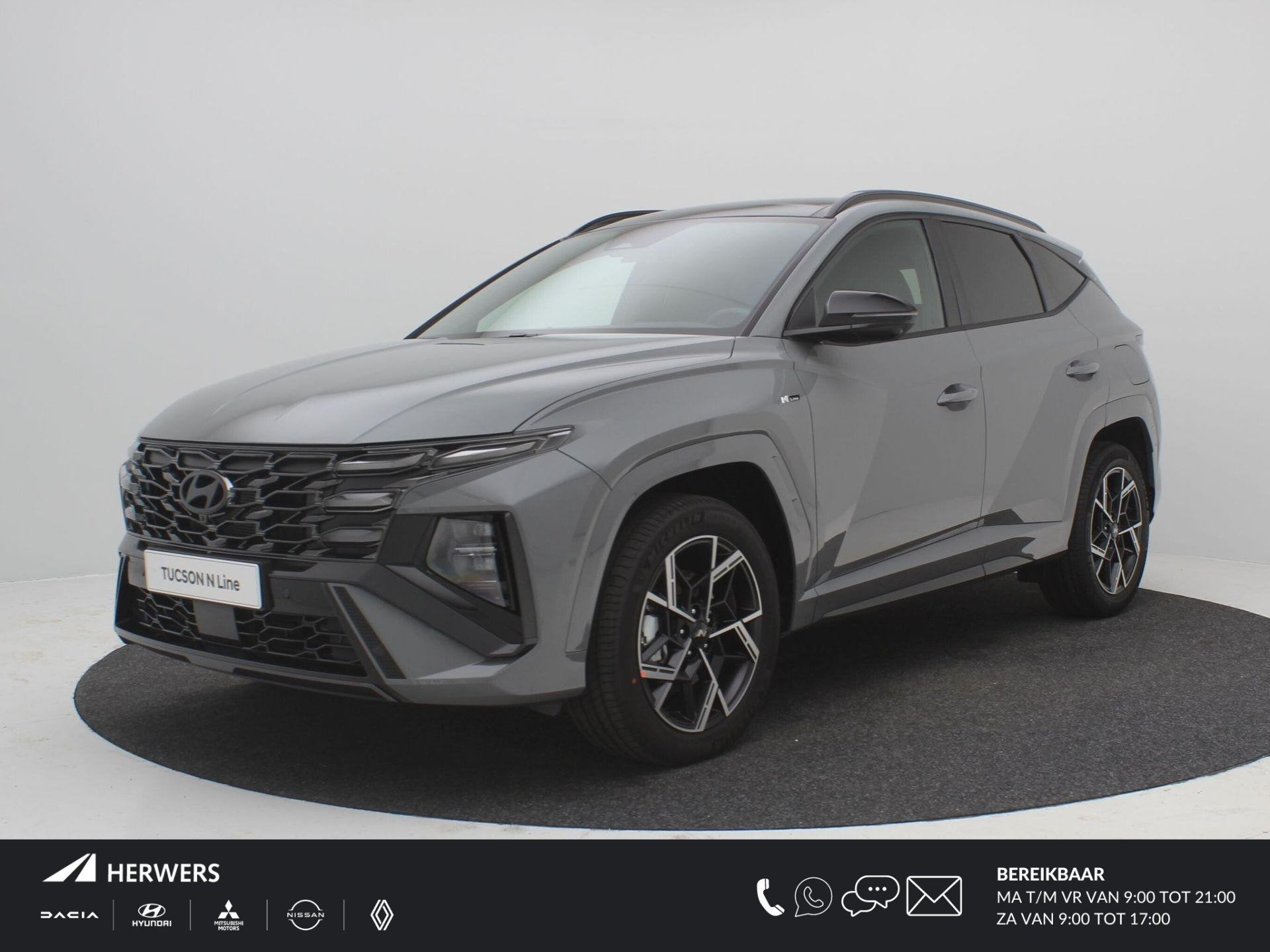 Hyundai Tucson 1.6 T-GDI HEV N Line / Navigatie / Camera / A, Auto's, Hyundai, 238 pk, Lichtsensor, Euro 6, 4 cilinders