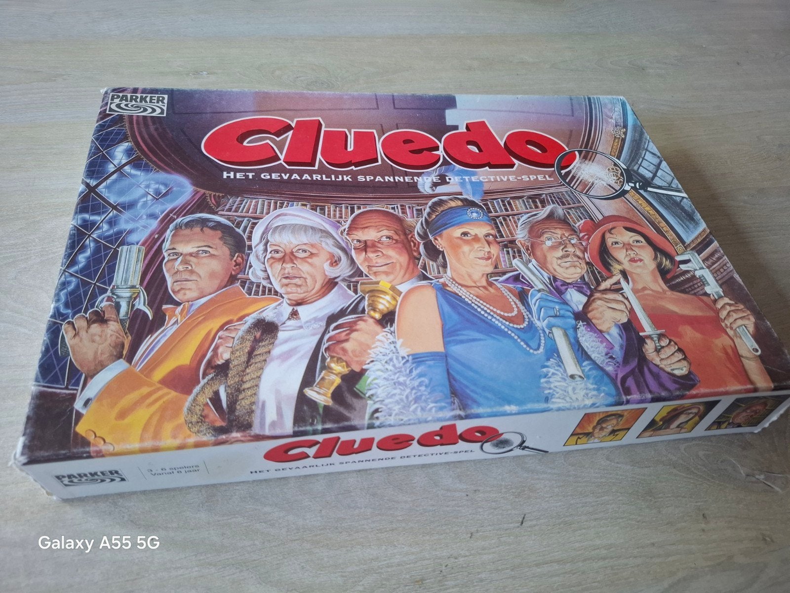 Cluedo Bordspel - Het Gevaarlijk Spannende Detective-spel, Hobby en Vrije tijd, Gezelschapsspellen | Bordspellen, Parker, Gebruikt