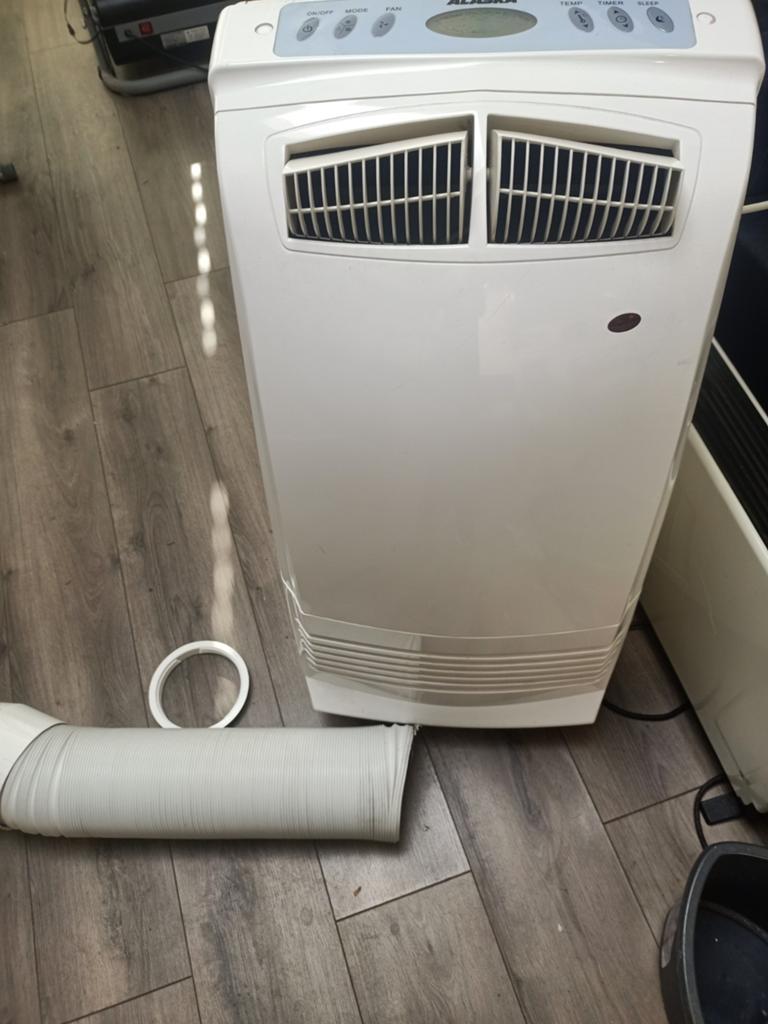 Alaska Mobiele Airco MAC9010 - Koelen en Ontvochtigen, Ophalen, 3 snelheden of meer, Koelen en Ontvochtigen, Afstandsbediening