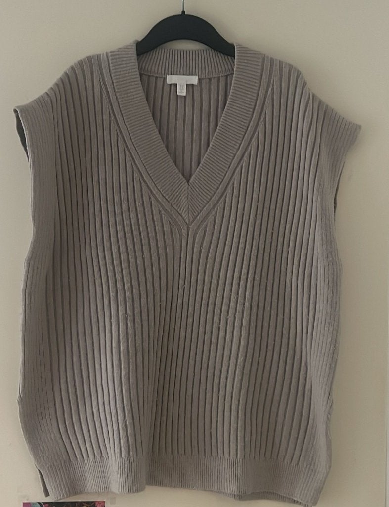 H&M spencer maat xl grijs, Kleding | Dames, H&M, Verzenden, Maat 46/48 (XL) of groter, Grijs