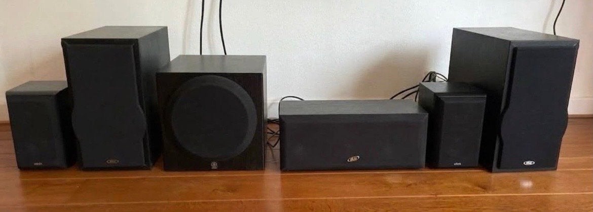 JBL Surroundset met Subwoofer - Compleet Home Cinema Geluid, Ophalen, Gebruikt, JBL, Surroundset