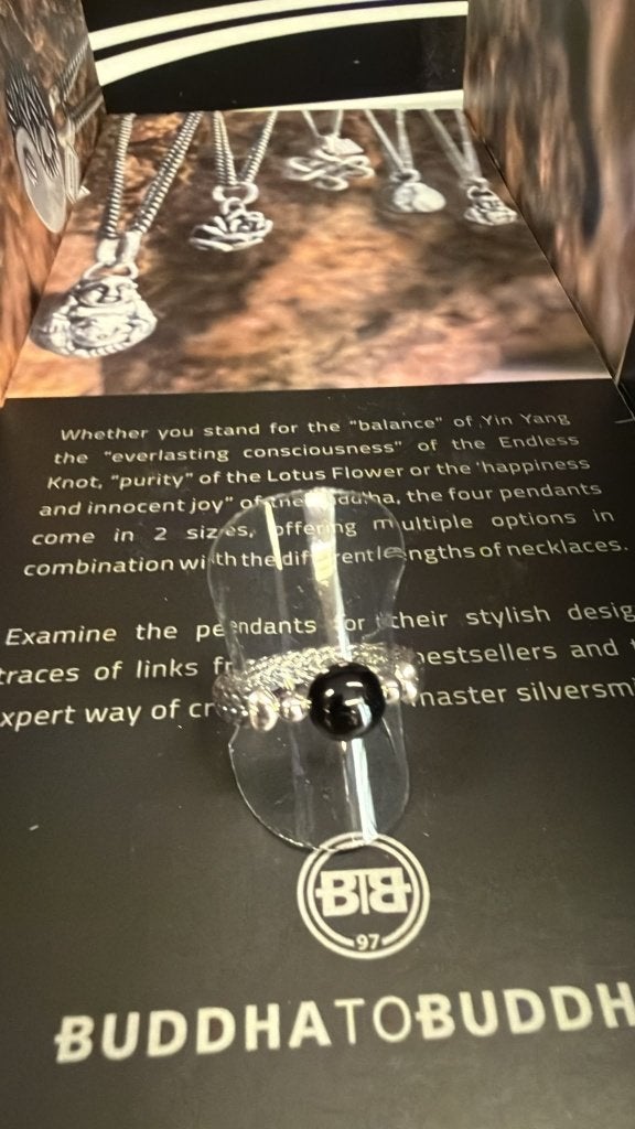 BUDDHA TO BUDDHA BATAS SPHERE STONE RING MAAT 19 € 149,00, Sieraden, Tassen en Uiterlijk, Ringen, 19 tot 20, Nieuw, Ophalen of Verzenden