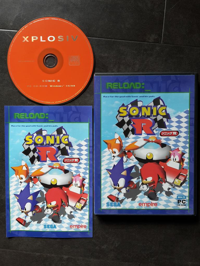 PC Game - Sonic R - Sega Sonic The Hedgehog Spel 1997, Avontuur en Actie, 1 speler, Ophalen of Verzenden, Zo goed als nieuw