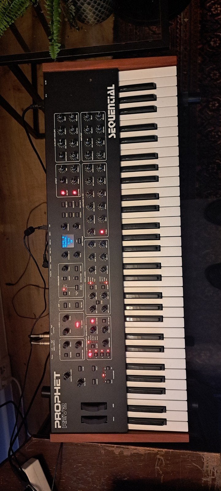 Sequential Prophet Rev2 8-Voice met Flightcase en Stofkap, Muziek en Instrumenten, Synthesizers, Ophalen, Gebruikt, Overige aantallen