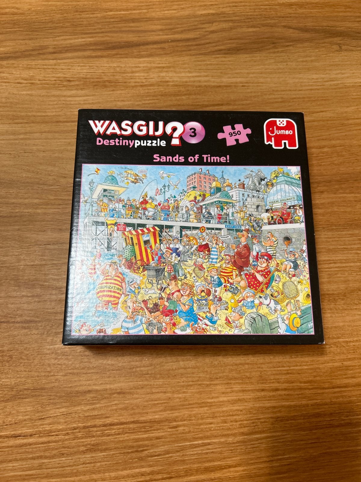 Wasgij Destiny 3: Sands of Time! Legpuzzel 950 stukjes, Ophalen, 500 t/m 1500 stukjes, Zo goed als nieuw, Legpuzzel