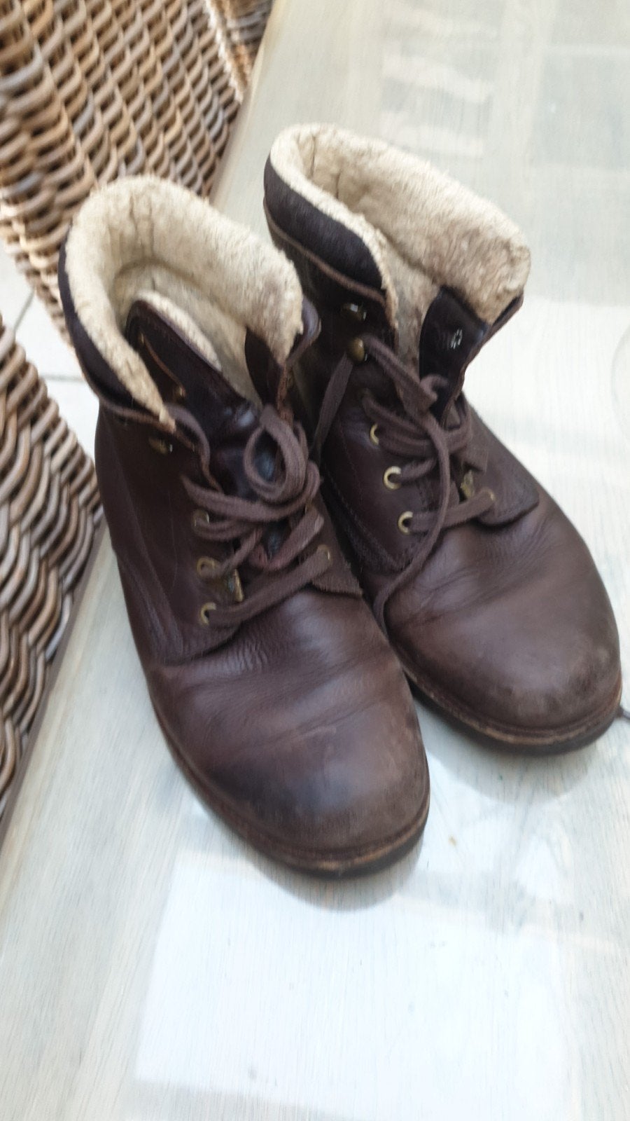 Panama Jack boots mt 42, Bruin, Boots, Ophalen of Verzenden, Gedragen