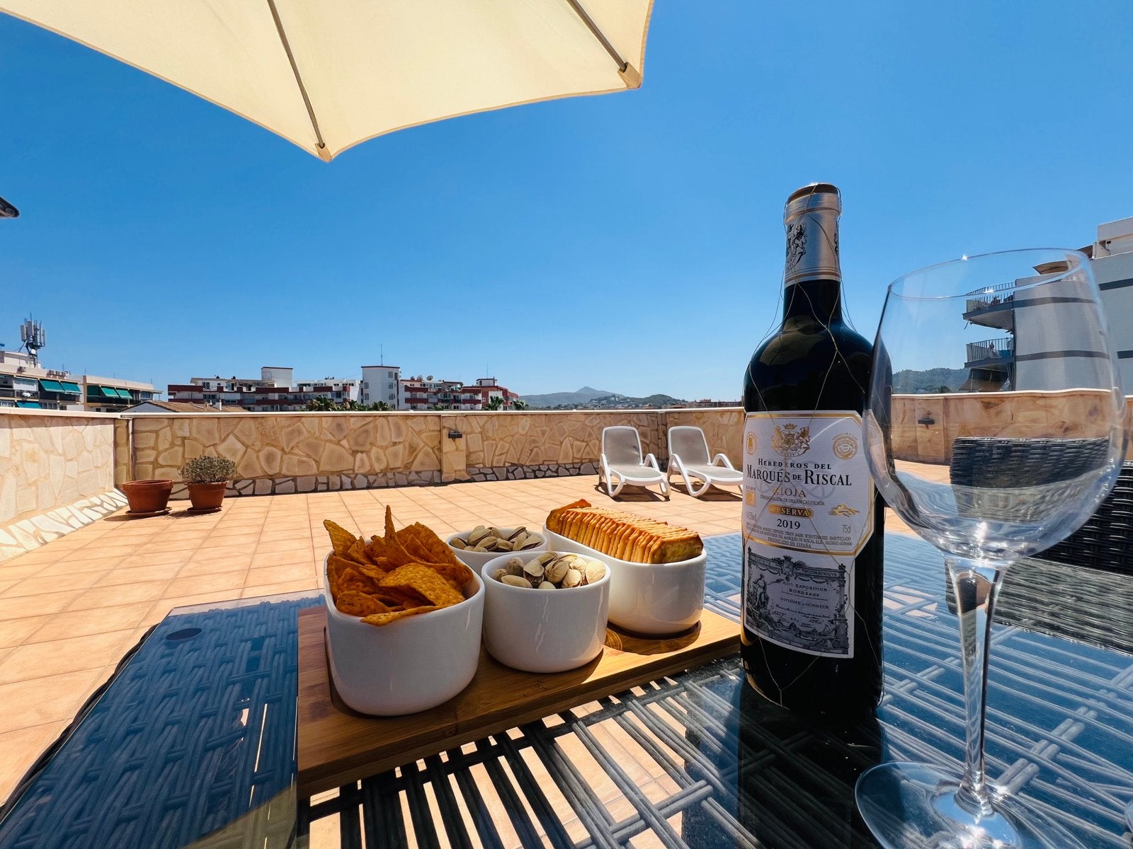 Lastminute app Javea Spanje met ruim dakterras bij strand, Ophalen, Zo goed als nieuw