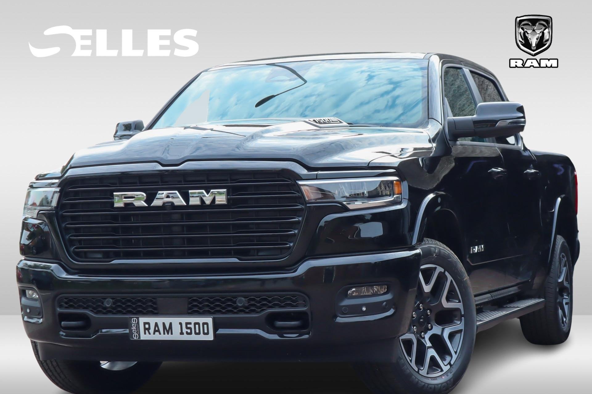 Dodge Ram 1500 2025 3.0L HURRICANE LARAMIE SPORT | BPM VRIJ, Auto's, Dodge, Automaat, Zwart, 2993 cc, Zwart