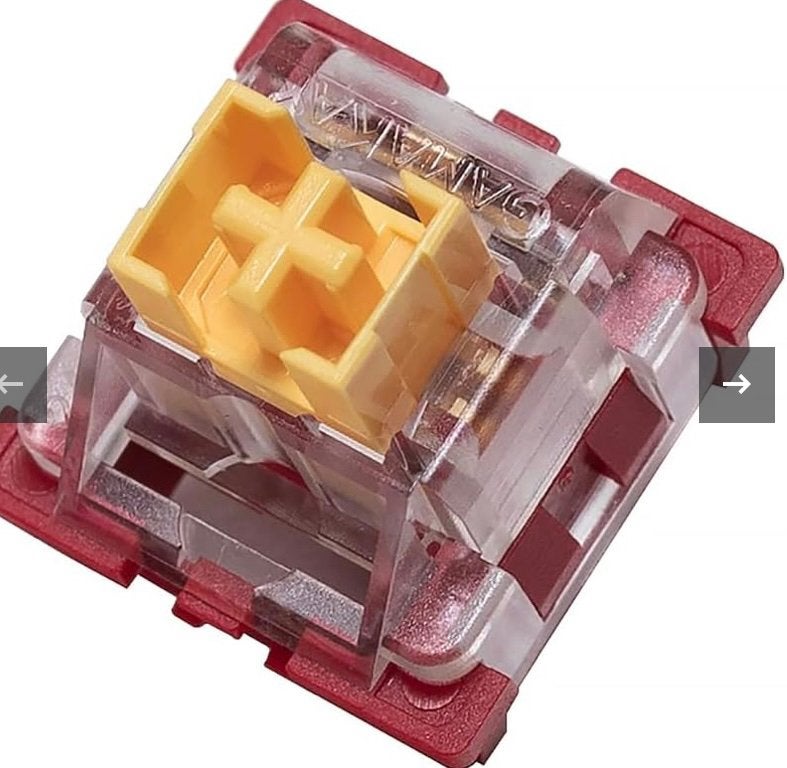 Nieuwe GamaKay Silent Linear Mechanical Keyboard Switch,70st, Computers en Software, Ophalen of Verzenden, Nieuw, Gamakey, Gaming toetsenbord