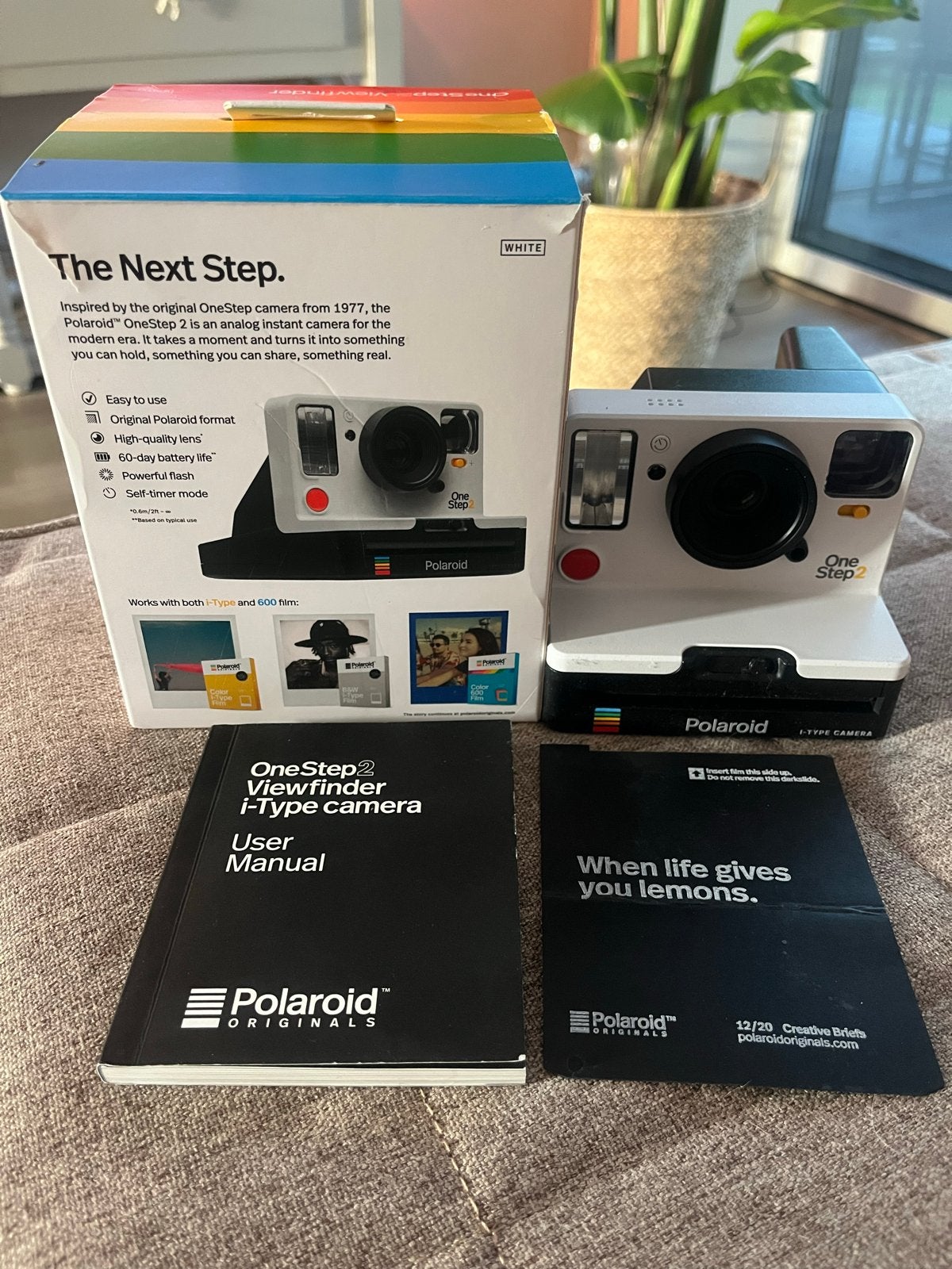 Polaroid OneStep 2 Viewfinder I-Type Camera - Zo goed als ni, Ophalen, Zo goed als nieuw, Polaroid