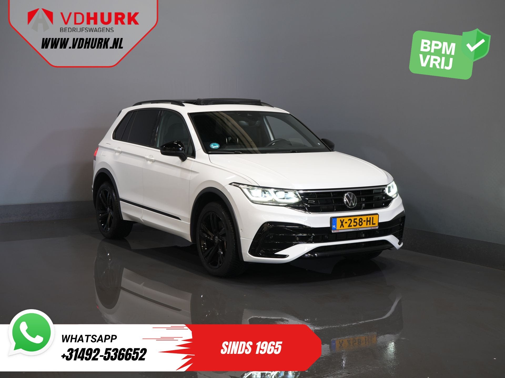 Volkswagen Tiguan 1.4 TSI eHybrid R-Line (DEMO) Pano/ IQ-Lig, Auto's, 1716 kg, Euro 6, 4 cilinders, Wit