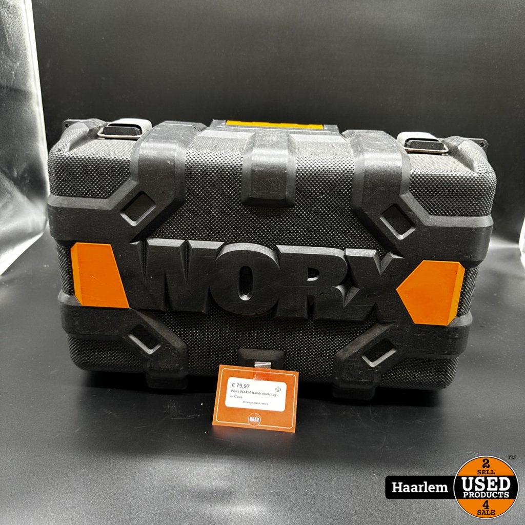 Worx WX424 Handcirkelzaag - in Doos, Worx, Gebruikt, Support@worx.com, 14675 128th Ave NE, Suite 120
Woodinville, WA 98072
USA