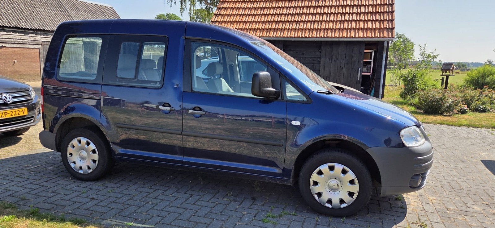 Volkswagen Caddy 1.6 Life 75KW Kombi 2005 Blauw, Auto's, Bestelauto's, Voorwielaandrijving, 4 cilinders, Handgeschakeld, Particulier