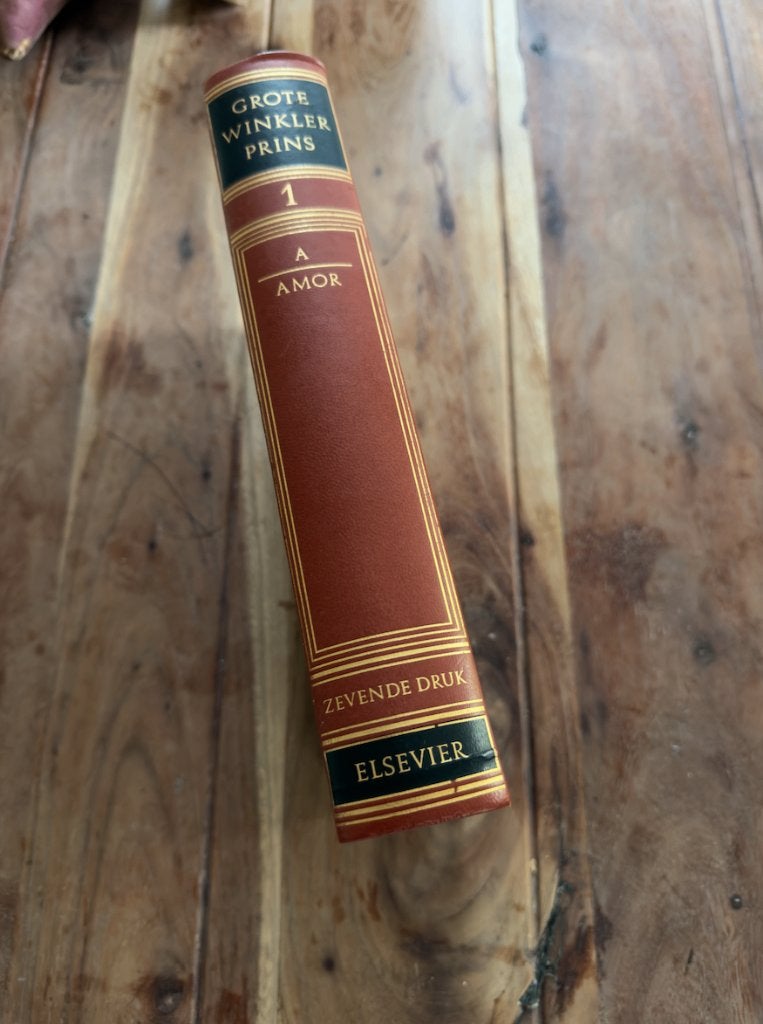 20 delige Grote Winkler Prins encyclopedie + 2 supplementen, Boeken, Encyclopedieën, Ophalen, Complete serie, Zo goed als nieuw