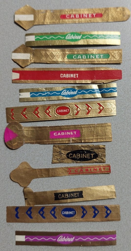 Sigarenbandjes, Ophalen of Verzenden, Gebruikt, Sigarenbandjes