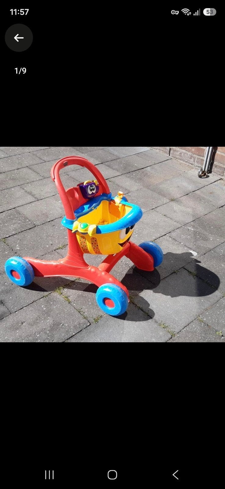 Chicco loopwagen/boodschappenwagentje - gratis af te halen, Kinderen en Baby's, Ophalen