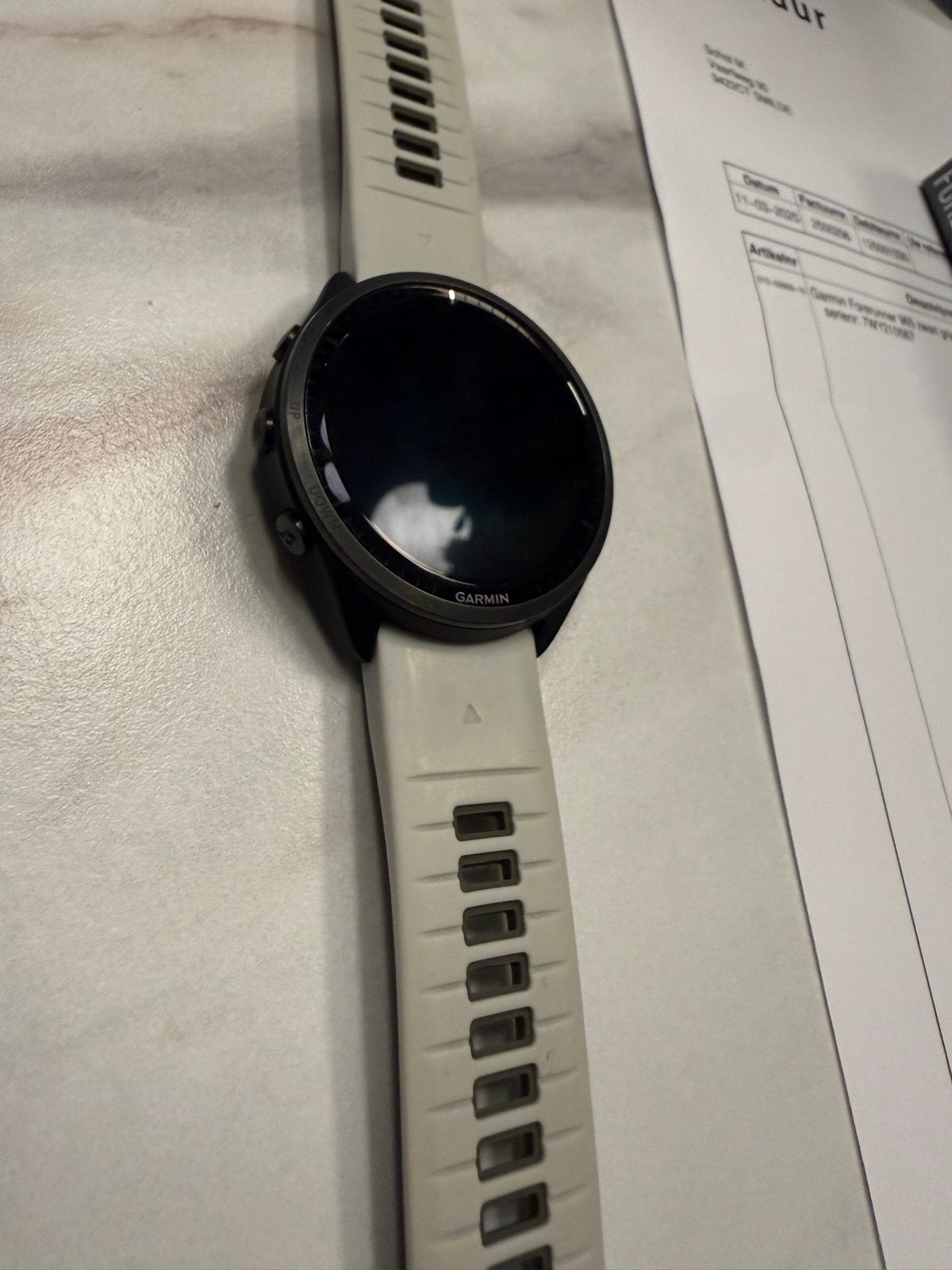 Garmin Forerunner 965 Zwart/Grijs, Sieraden, Tassen en Uiterlijk, Afstand, Zwart, Ophalen of Verzenden, Zo goed als nieuw