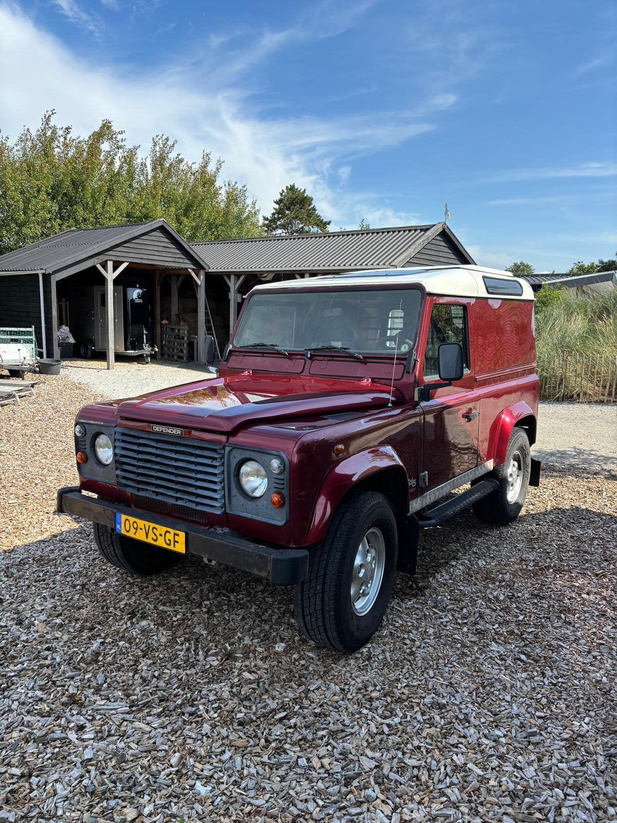 Land Rover Defender 90 2.5 TD5 Hardtop, Auto's, Zwart, 2495 cc, 122 pk, Vierwielaandrijving