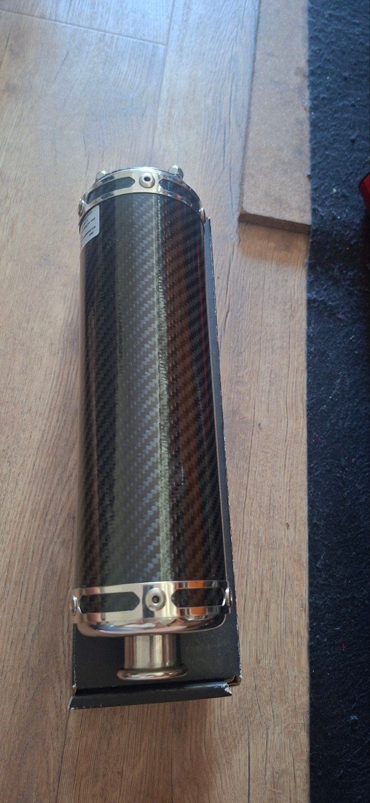 Uitlaat demper carbon!SiP nieuw, Ophalen of Verzenden, Nieuw, Uitlaat, Piaggio