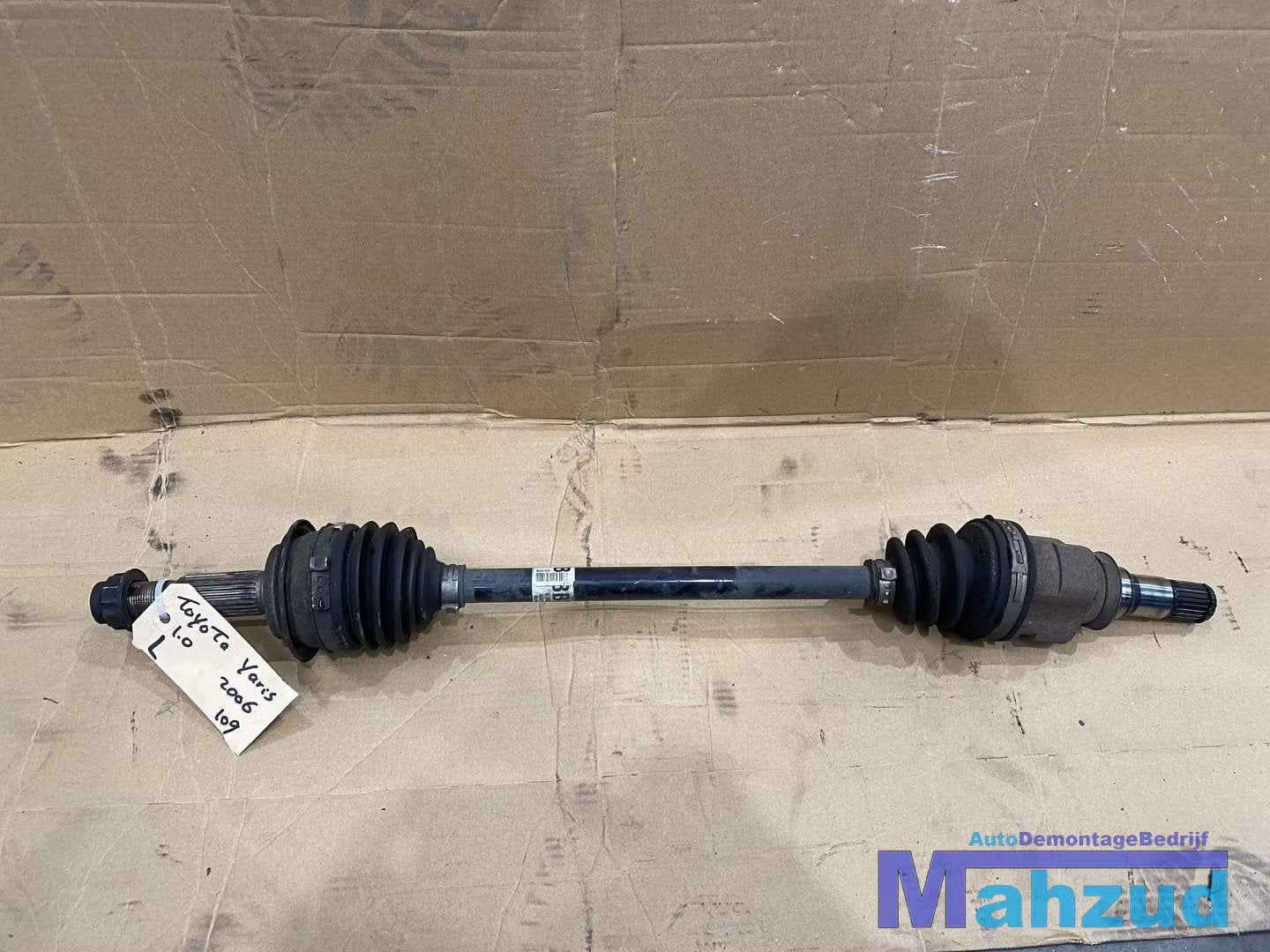 TOYOTA YARIS 2 P9 Links linker aandrijfas 8250050595020, Info@toyota.co.jp, Gebruikt, Toyota Motor Corporation, Toyota