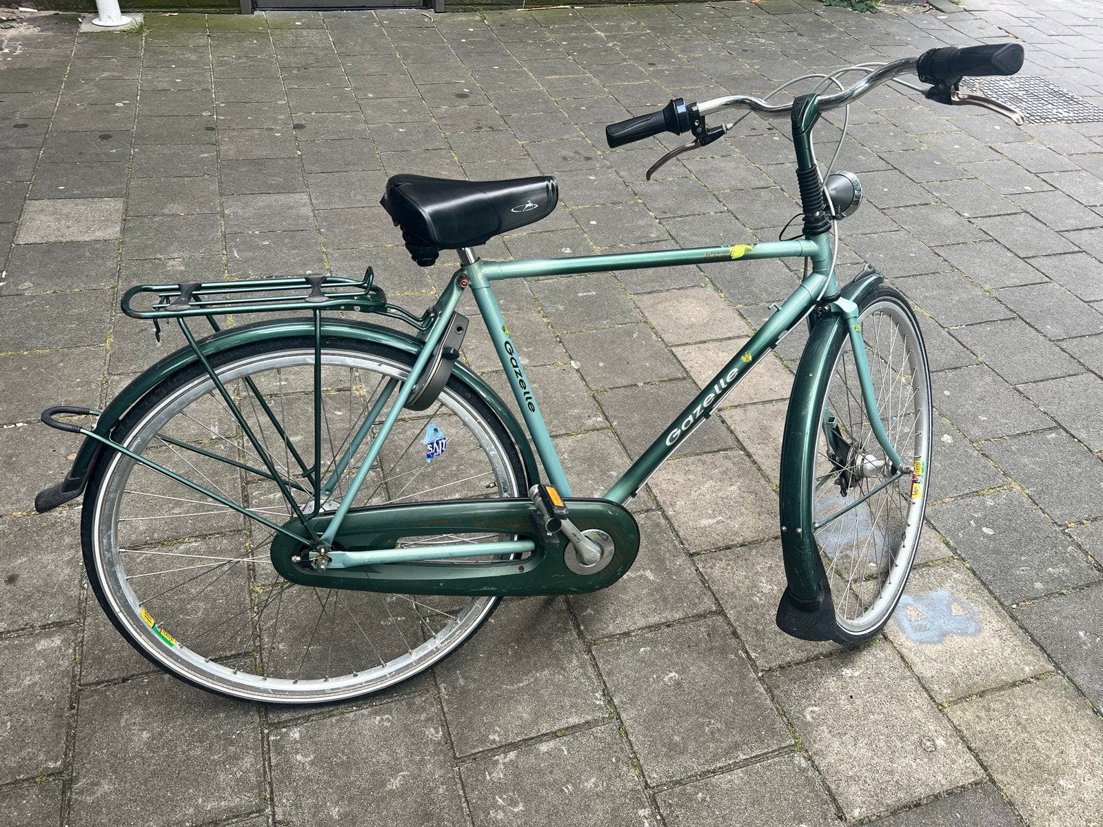 Gazelle Fiets - 3 Versnellingen, 28 inch, AXA slot, 50 cm fr, Fietsen en Brommers, Fietsen | Dames | Damesfietsen, Gebruikt, Versnellingen