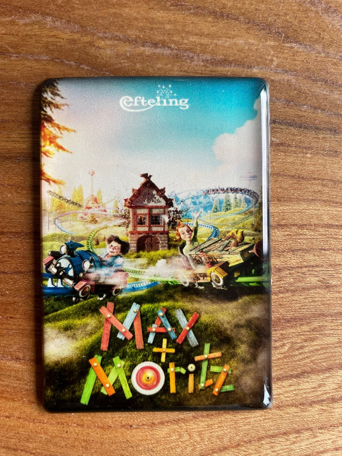 Efteling Max & Moritz magneet, Verzamelen, Efteling, Ophalen of Verzenden, Zo goed als nieuw, Gebruiksvoorwerp