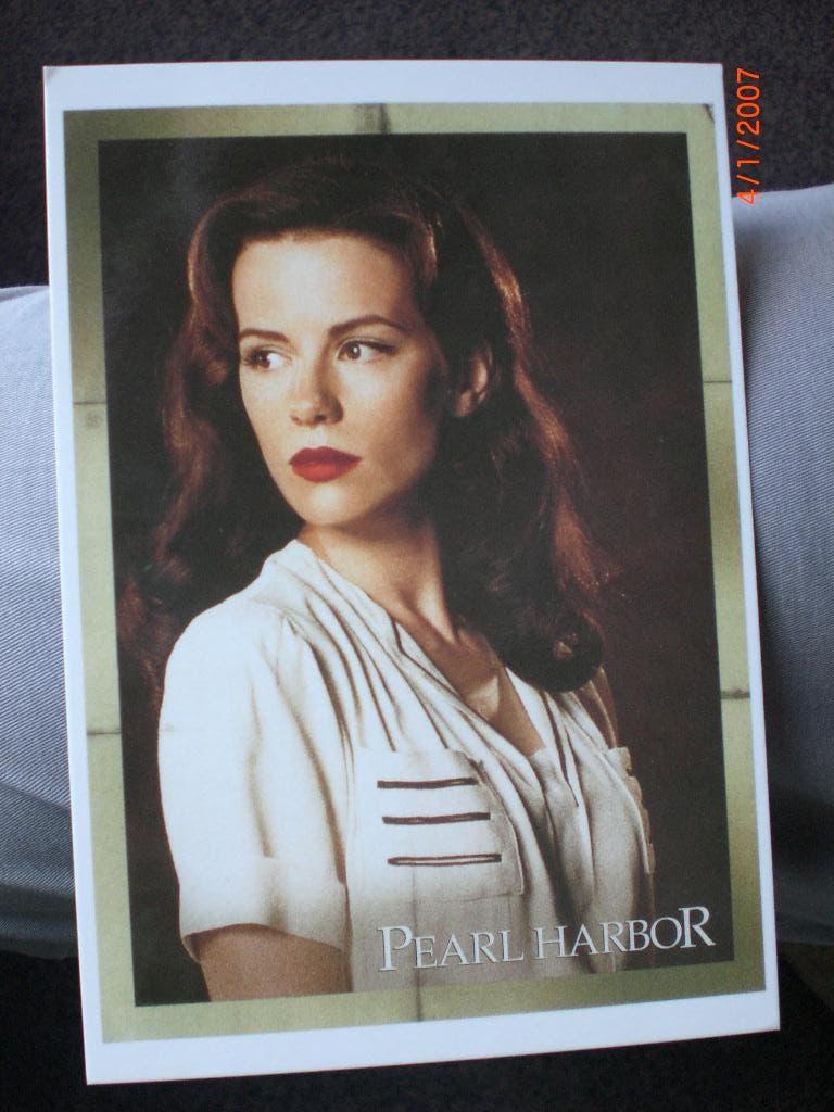 kaart Kate Beckinsale ( Pearl Harbor, Verzamelen, Ansichtkaarten | Themakaarten, Ophalen of Verzenden, 1980 tot heden, Ongelopen