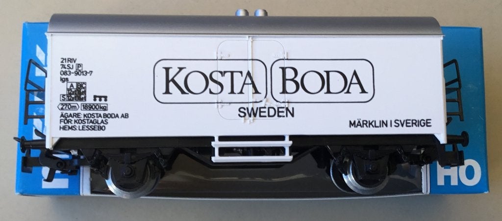 MäRKLIN HO # 4415.84747 KOSTA BODA  ZWEDEN SJ nieuw in ORK, Wisselstroom, Ophalen of Verzenden, Märklin, Nieuw