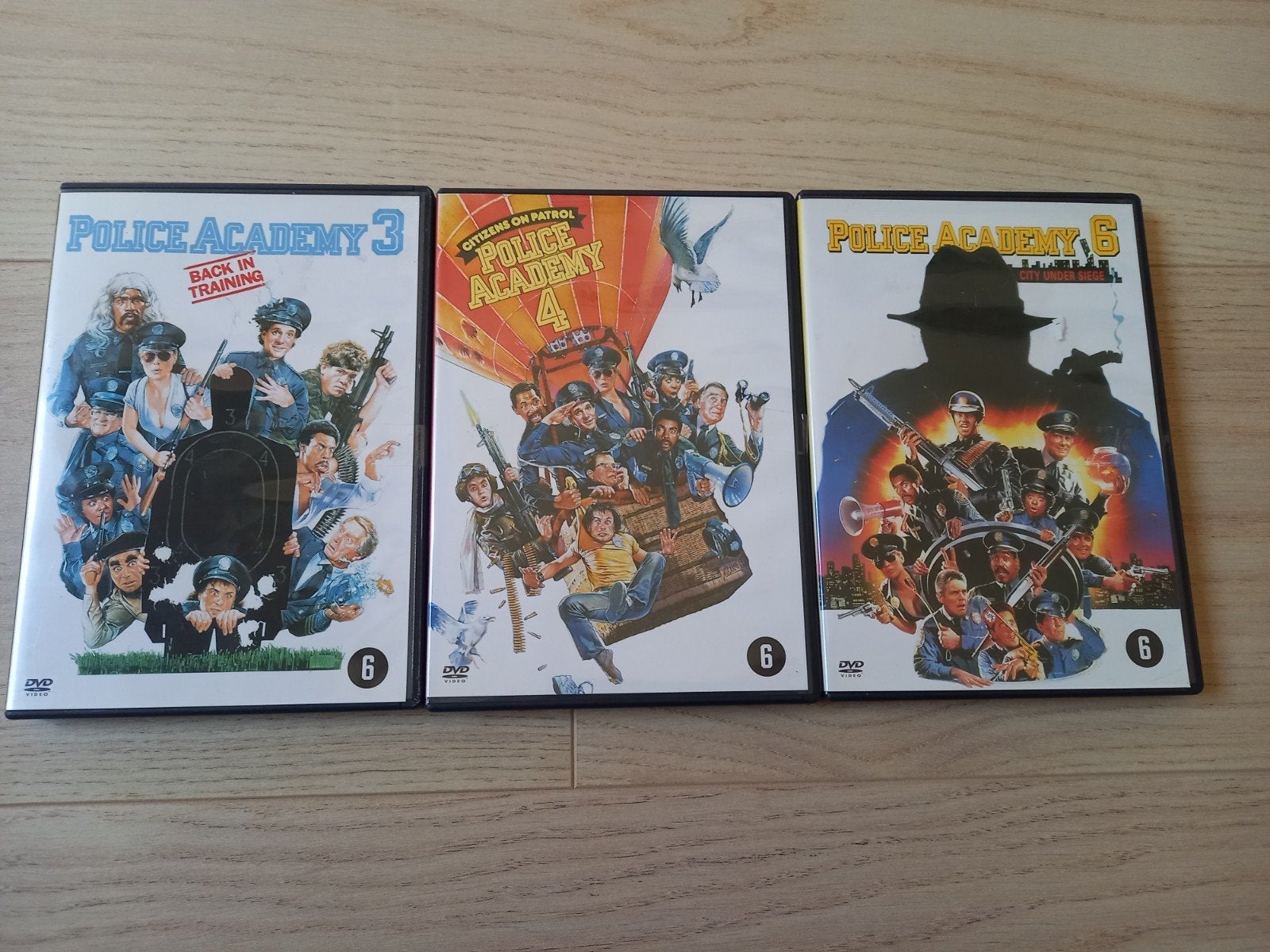 Police Academy films origineel, Ophalen of Verzenden, Zo goed als nieuw, Actiekomedie