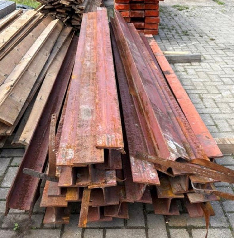 ijzeren balken, Ophalen, Zo goed als nieuw, 250 cm of meer, Balken