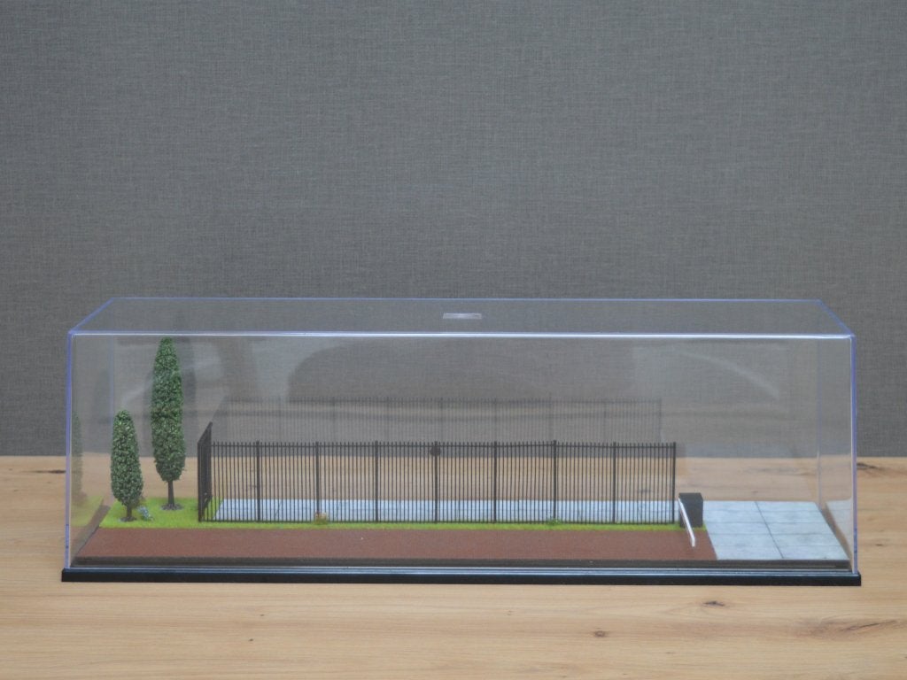 Dioramavitrine Industrie terrein (50x15x15cm), Ophalen of Verzenden, Nieuw, Bus of Vrachtwagen, Wsi