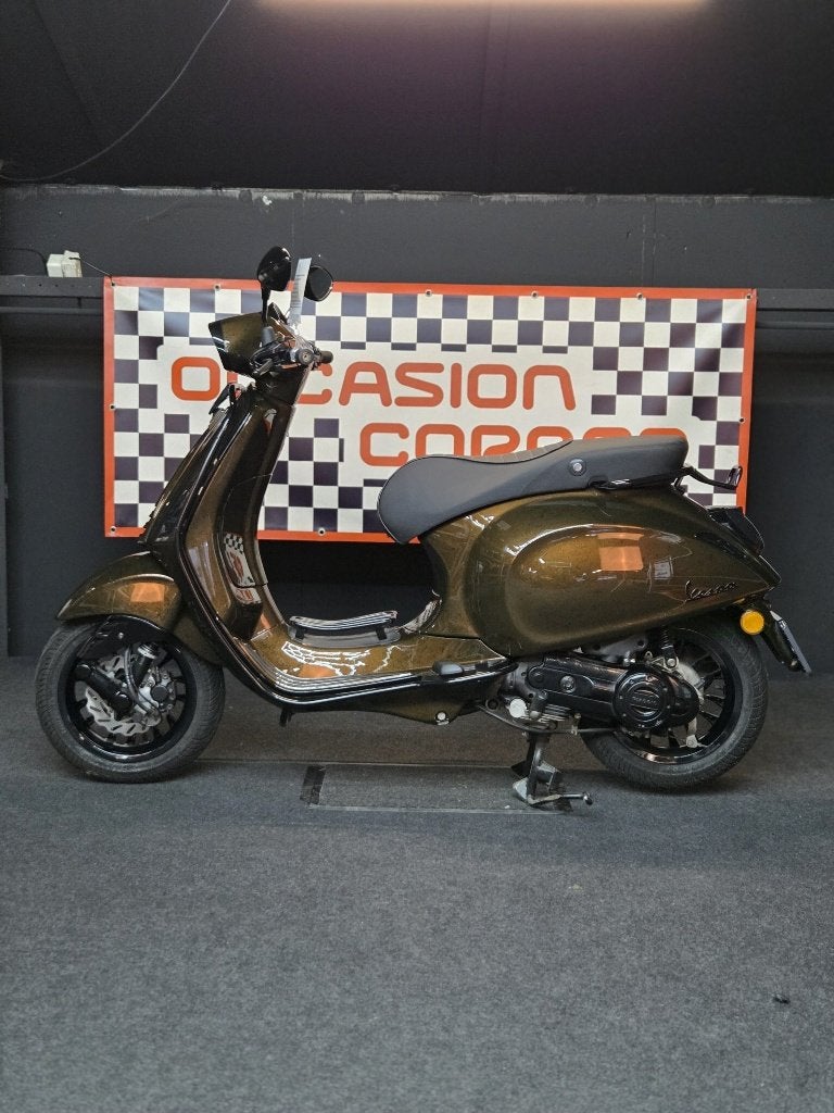 Vespa Sprint Custom Marmer Bruin Bromscooter 2019 GARANTIE, Fietsen en Brommers, Scooters | Piaggio, Ophalen, Maximaal 45 km/u
