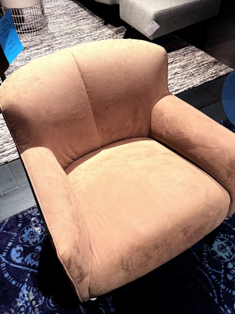 1 Evidence fauteuil Santosa nu met 55% korting Showroommodel, Huis en Inrichting, Fauteuils, Ophalen, Nieuw, 75 tot 100 cm, Hotel chique