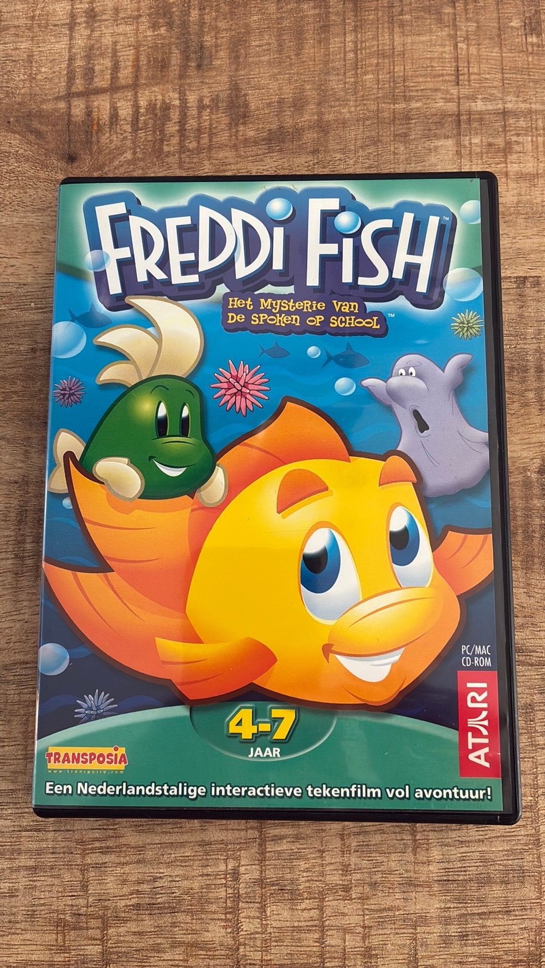 Freddi fish pc mac cd-rom van atari, Avontuur en Actie, 1 speler, Ophalen of Verzenden, Zo goed als nieuw
