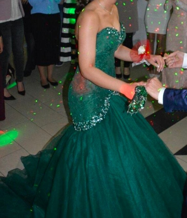 Hennajurk / feestjurk, Ophalen of Verzenden, Zo goed als nieuw, Groen, Accessoires