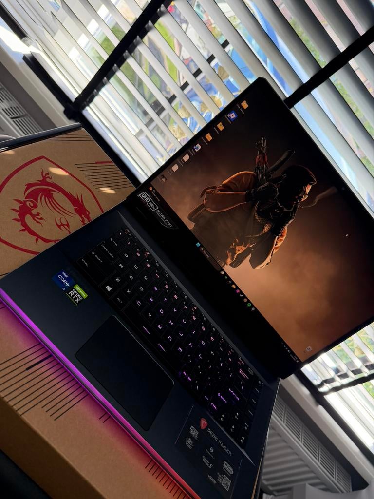 MSI GE66 RAIDER 11UG 3070 RAM 64GB! Game Laptop, 64 GB of meer, 2 tot 3 Ghz, Ophalen of Verzenden, Zo goed als nieuw