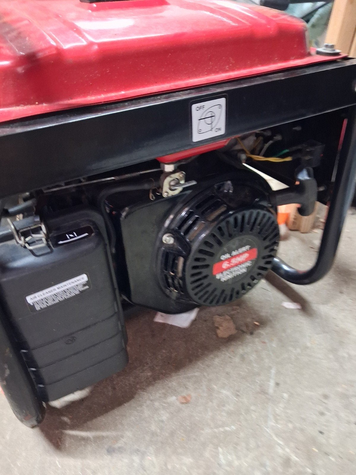 2x Benzine Generator - Onderdelen of voor de handige klusser, Ophalen, Gebruikt