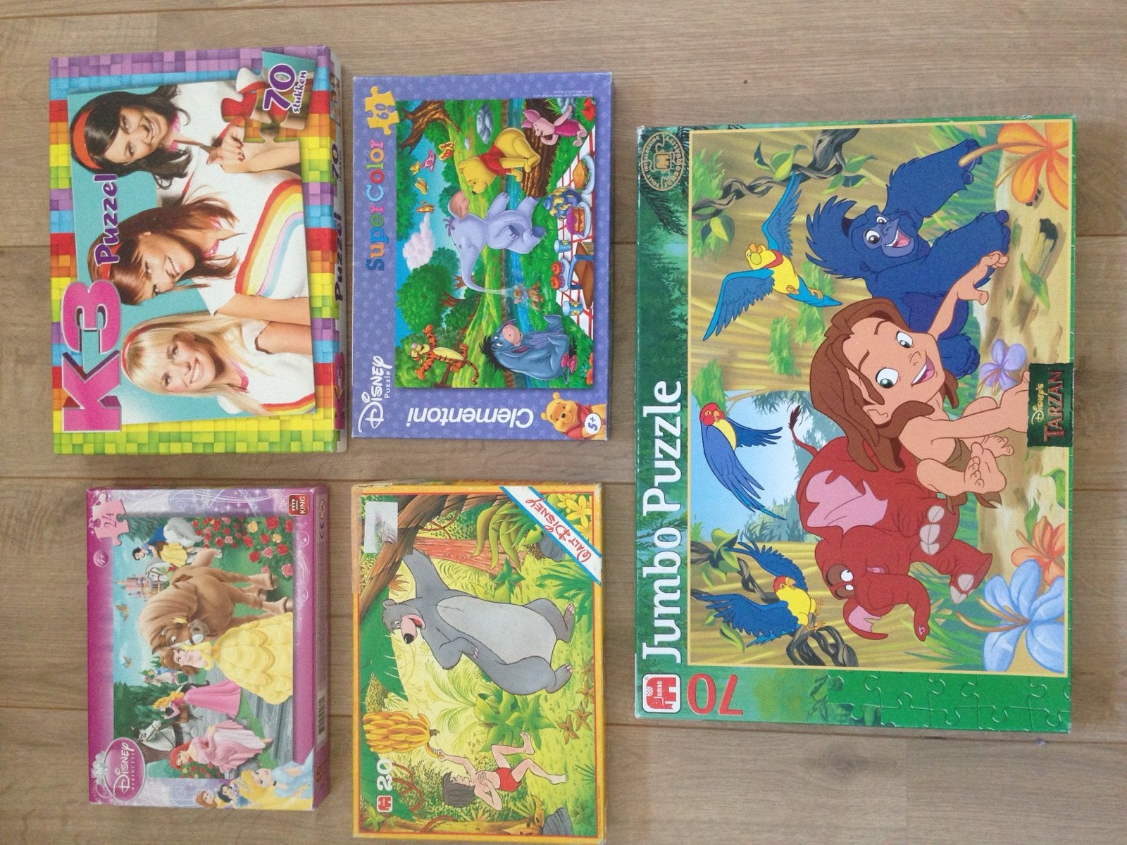 Diverse puzzels en spellen voor kinderen, Ophalen of Verzenden, 10 tot 50 stukjes, Gebruikt, 2 tot 4 jaar