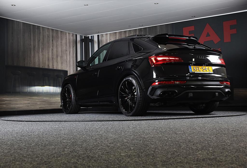 Audi Q5 Sportback 50 TFSI e Quattro SQ5 Look / RS Zetels / M, Auto's, Automaat, Gebruikt, 4 cilinders, Zwart