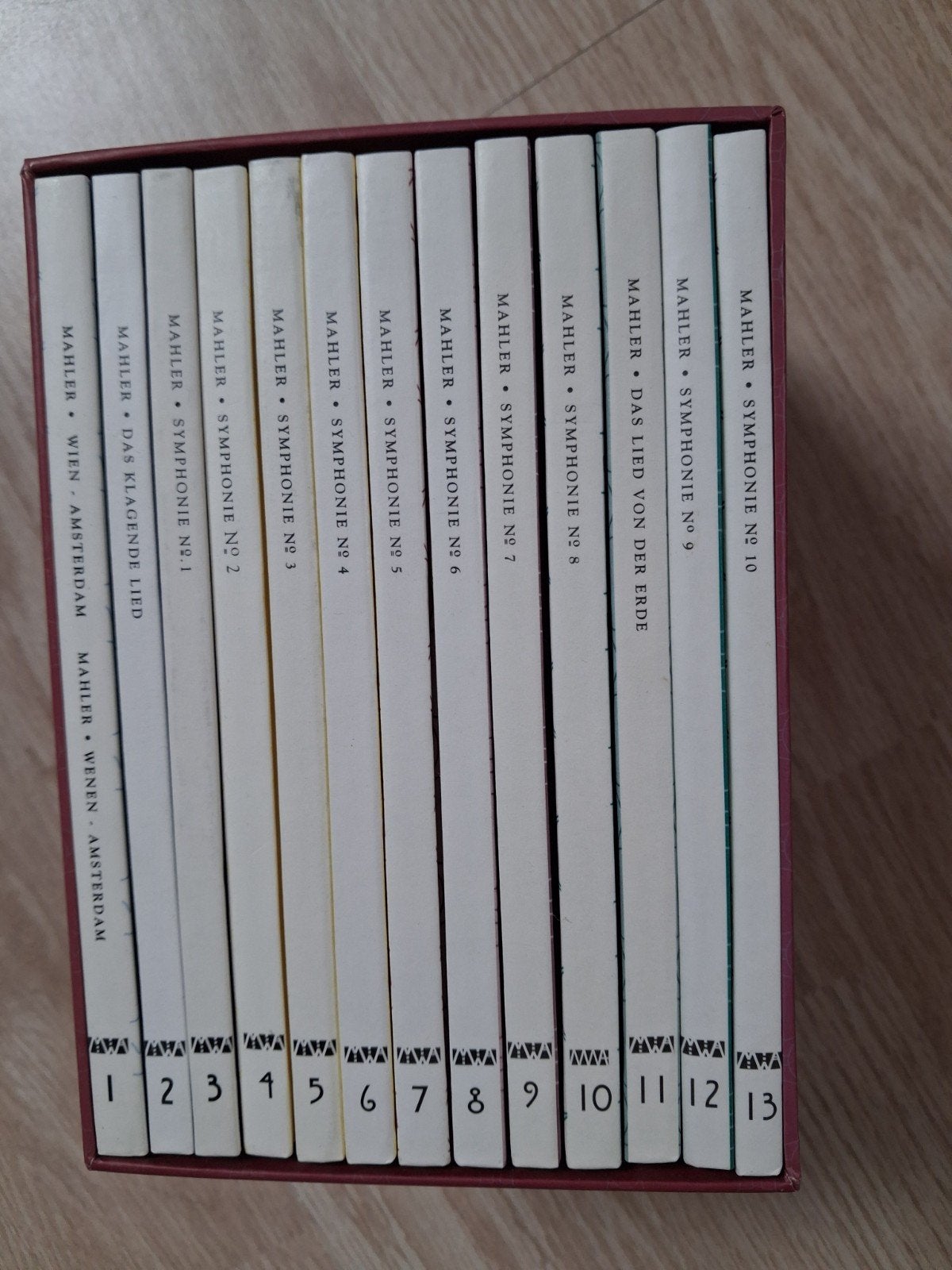 (Complete Boxset) Mahler( fictieve brievan/ Helmut Hanchen), Boeken, Ophalen of Verzenden, Zo goed als nieuw, Hartmut Haenchen